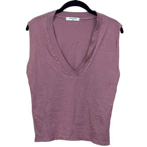 Perfectwhitetee Margot tank, XS, mauve, relaxed, effortless, minimalist - Picture 1 of 4